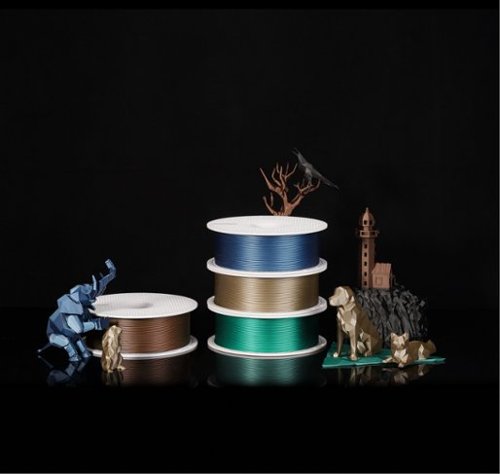 Bambu Lab 1.75mm PLA Metal Filament - Iridium Gold Metallic GLOBAL SHIPPING