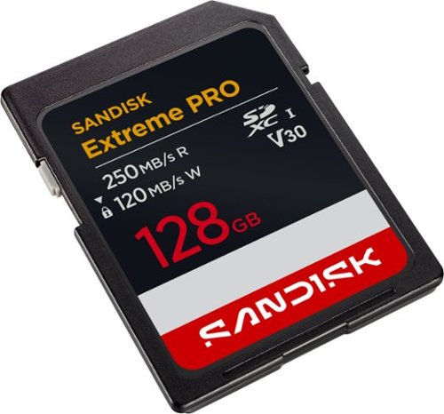 SANDISK 128GB Extreme PRO SDXC UHS I Memory Card: National Park