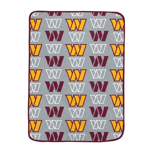 Pegasus - Washington Commanders 66" x 95" Oversized Logo Roll Ultra Cozy Blanket - Multicolor-Front_Standard 