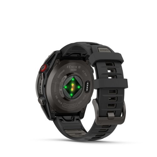 Garmin fēnix 8 Pro AMOLED Sapphire GPS Smartwatch 47mm Fiber-reinforced polymer - Carbon Gray DLC Titanium - (2025) BUY IN EUROPE