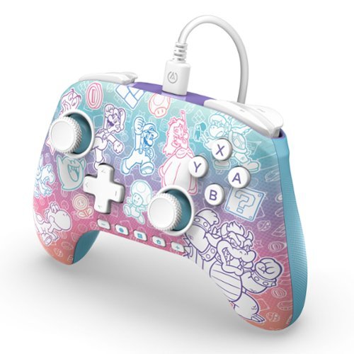 PowerA Advantage Wired Controller for Nintendo Switch 2 Mushroom