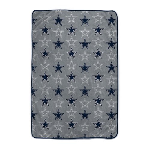 Pegasus - Dallas Cowboys 66" x 95" Oversized Logo Roll Ultra Cozy Blanket - Multicolor-Front_Standard 