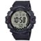 Casio - Men’s Digital Sport Watch with Dial - AE-1500WH-1AV - Black-Front_Standard