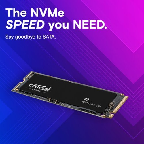 Crucial P3 500GB Internal SSD PCIe Gen 3 x4  NVMe BUY IN EUROPE