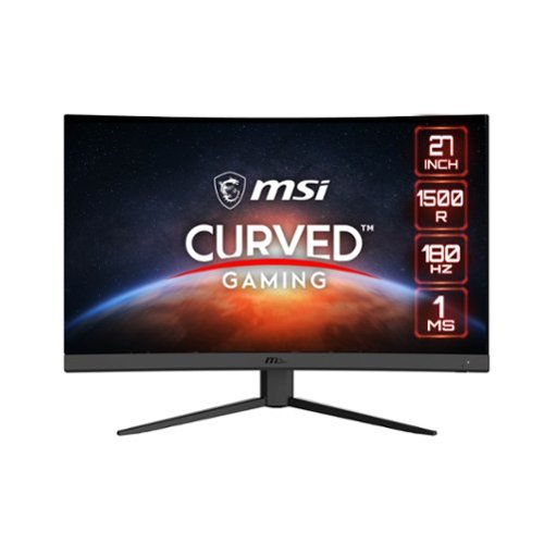 MSI - G27C4 E3 Curved FHD 180Hz 1ms Gaming Monitor (DisplayPort, HDMI)
