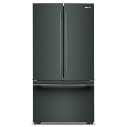 KitchenAid - 24 Cu. Ft. French Door Counter-Depth Refrigerator with Interior Dispense - Juniper-Front_Standard 