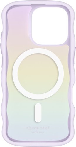 kate spade new york Wavy Case with MagSafe for Apple iPhone 16 Pro - Opal Iridescent GLOBAL SHIPPING