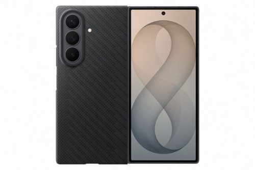 Samsung - Galaxy Z Fold8 Ultra Carbon Magnet Case - Black
