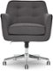 Serta - Ashland Memory Foam & Twill Fabric Home Office Chair - Graphite-Front_Standard