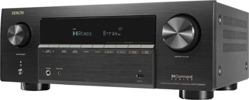 Denon - AVR-X2900H 7.2 Ch. 95W 4K/8K Dolby Atmos AV Receiver - Black
