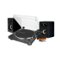 Audio-Technica - AT-LP60XBT Turntable (Black) with Bluetooth Speakers and Care Kit-Front_Standard