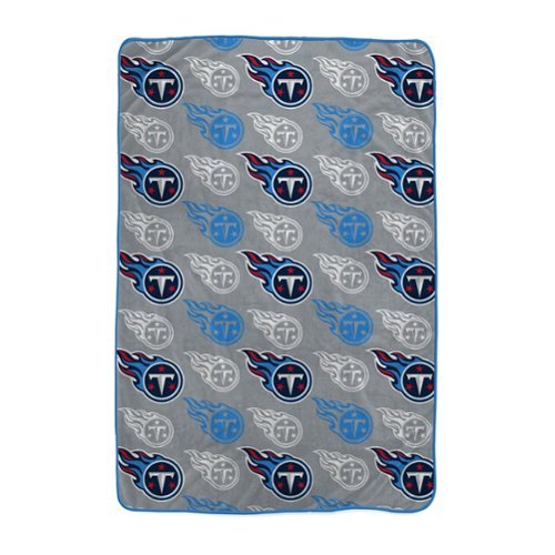 Pegasus - Tennessee Titans 66" x 95" Oversized Logo Roll Ultra Cozy Blanket - Multicolor-Front_Standard 