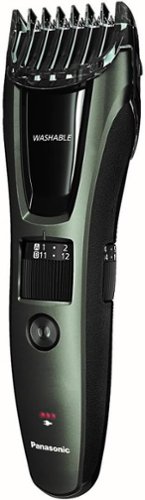 Panasonic - Men's Hair and Beard Trimmer, ER-GB60-K - Black-Front_Standard 