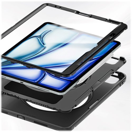 SaharaCase Raider Series Heavy-Duty Case with Hand Strap for Apple iPad Air 11 M3/M2  - Scorpion Black WHERE TO BUY