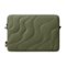 tomtoc - Terra-A27 Puff Recycled Laptop Sleeve for 15-inch MacBook Air M4/A3241 2025, M3/A3114 2024, M2/A2941, Quilted Design - Greenlands-Front_Standard