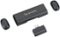 Saramonic - Air-SE 2-Person Ultra-Mini Wireless Mic System w/ USB-C Receiver Output - Black-Front_Standard