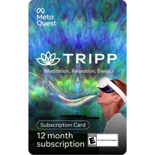 TRIPP: Meditation, Relaxation, Sleep on Meta Quest Gift Card [Digital]