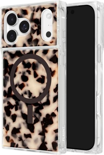 FLAUNT Square Case with MagSafe for Apple iPhone 17 Pro Max - Blonde Tortoise Shell SHOP ONLINE