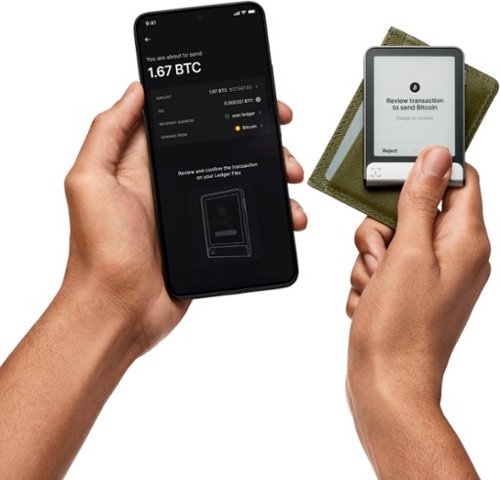 Ledger Flex Crypto Hardware Wallet with $70 of Bitcoin - E Ink Touch Screen - Bluetooth - Graphite HOW TO BUY