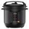 Sweet - 8QT Electric Pressure Cooker, 12-in-1 Stainless Steel Multi-Cooker with Digital Display - Black-Front_Standard