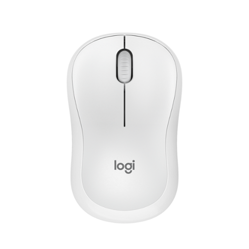 Logitech - M240 Silent Wireless Optical Ambidextrous Mouse - Off-White