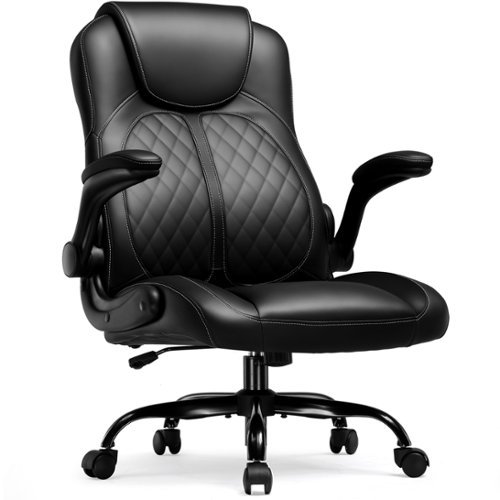 GTPlayer - GT550 Gaming Ergonomic Gaming Chair - Black-Front_Standard 
