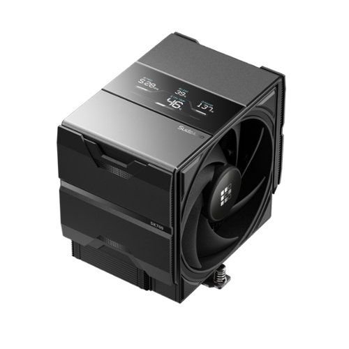 Sudokoo - SK700V AM5 CPU Air Cooler - Black-Front_Standard 