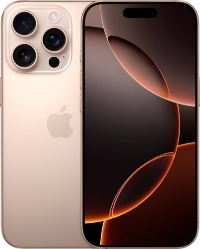 Apple - Pre-Owned Excellent iPhone 16 Pro Max 5G 512GB - Apple Intelligence - (Unlocked) - Desert Titanium