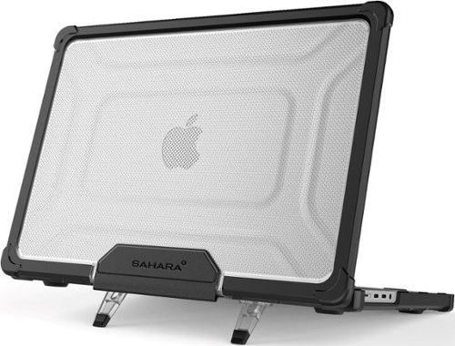 SaharaCase - Raider ProArmor Case for Apple MacBook Pro 14'' (M1, M2, M3, M4, M4 Pro, M4 Max, M5, M5 Pro and M5 Max Chip) Laptops - Scorpion Black-Angle_Standard 