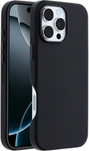OtterBox Symmetry Cactus Leather Series Hard Shell for MagSafe for Apple iPhone 16 Pro Max - Black WORLDWIDE DELIVERY