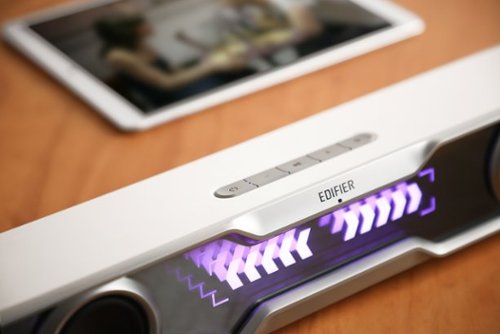Edifier QS30 2.0 Bluetooth Gaming Soundbar with Halo Lighting (1-Piece) - White HOW TO BUY