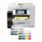 Epson - EcoTank Pro ET-5880 Wireless All-In-One Supertank Inkjet Printer with PCL Support - White-Front_Standard