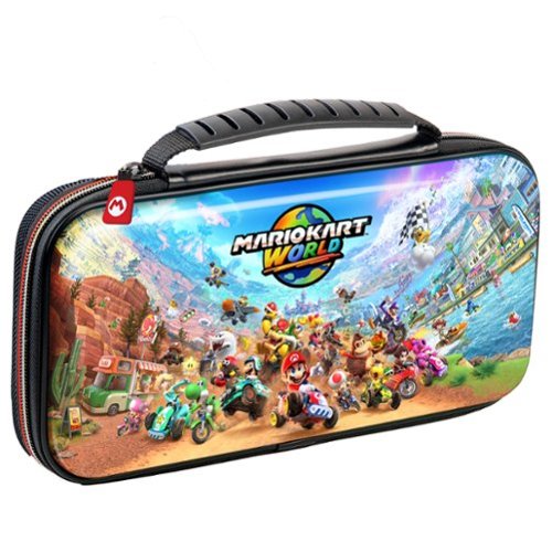RDS Industries Nintendo Licensed Game Traveler Deluxe Mario Kart World Case - Black WORLDWIDE DELIVERY