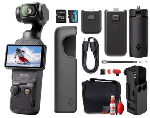 Bundle DJI Osmo Pocket 3 Capture More Combo, Handheld Vlogging