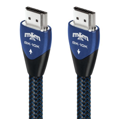 AudioQuest - ThunderBird 48 5' 4K-8K-10K 48Gbps HDMI Cable - Blue on Black-Front_Standard 