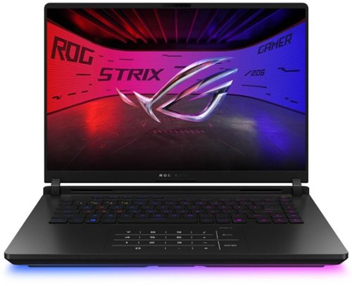 ASUS - ROG Strix SCAR 16 16" 2.5K 240Hz Gaming Laptop - Intel Core Ultra 9 HX - 32GB RAM - NVIDIA GeForce RTX 5080 - 2TB SSD - Off Black