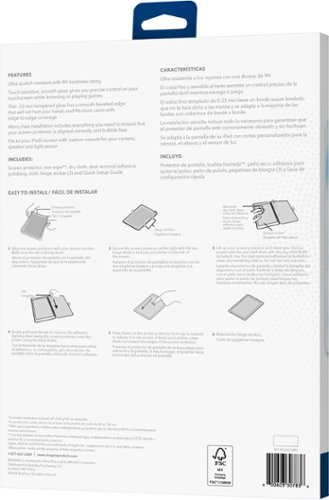 Insignia™ Glass Screen Protector for iPad Air 13 (M2) and iPad Pro 13 (M4) - Clear BUY IN EUROPE