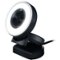Razer - Kiyo 1920 x 1080 Webcam with Adjustable Ring Light - Black-Front_Standard
