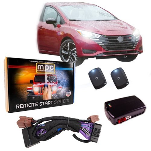 MPC - Remote Start Kit For 2020-2023 Versa | Plug and Play | With 2 Remotes - Black-Front_Standard 