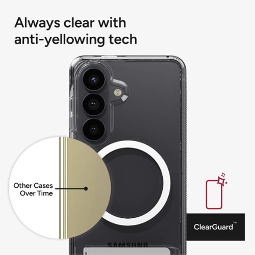 ZAGG Crystal Palace Snap Magnetic Case with Kickstand for Samsung Galaxy S26 - Clear HOW TO BUY