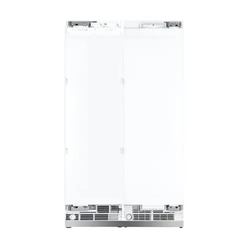 Front. Kucht - 48 in. Panel‑Ready Built‑In Column Refrigeration Set — 24. in. Refrigerator & 24 in. Freezer - Panel Ready.