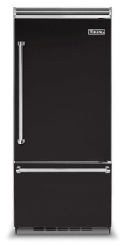 Viking - 5 Series Quiet Cool 20.4 Cu. Ft. Bottom-Freezer Built-In Refrigerator - Onyx