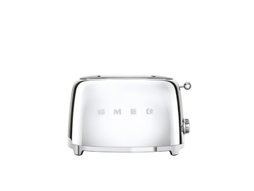 SMEG - TSF01 2-Slice Wide-Slot Toaster - Stainless Steel