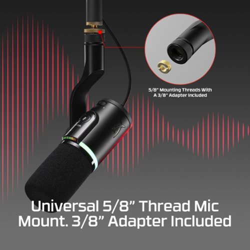HyperX FlipCast Wired Cardioid USB Dynamic Microphone - Black SHOP ONLINE
