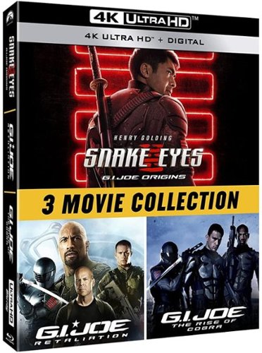  G.I. Joe: 3-Movie Collection - 4K Blu-Ray [4K Ultra HD Blu-ray]