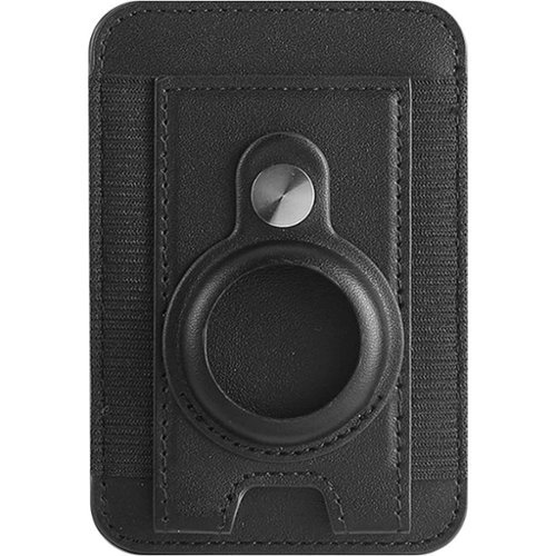 SaharaCase - Airtag Wallet Case with MagSafe for Apple iPhone - Scorpion Black