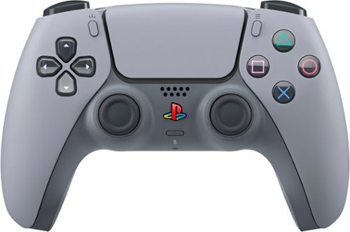Sony Interactive Entertainment - 30th Anniversary Limited Edition - DualSense Wireless Controller for PS5, PC, Mac & Mobile - Gray-Front_Standard