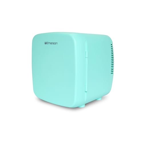 Copeland - EFC-5001 Portable XL Mini Fridge Cooler for 12 Cans, 8L Capacity - Turquoise-Front_Standard