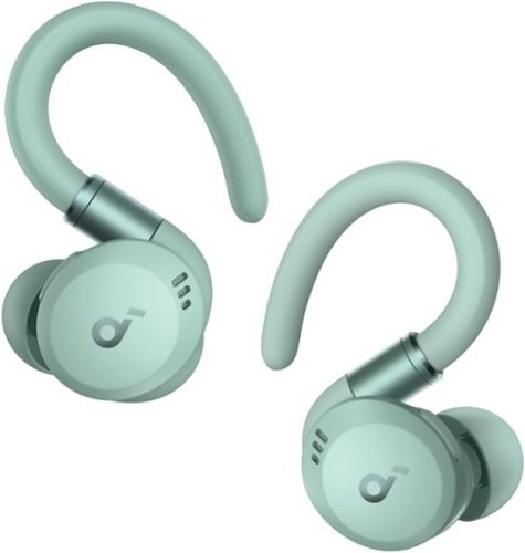 Soundcore - by Anker Sport X20 True Wireless Noise Cancelling Earbuds - Green-Front_Standard 