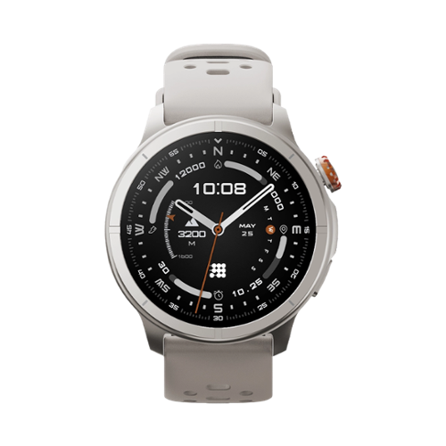 Cubitt - AURA Pro 2 Smartwatch / Fitness Tracker with 1.48" Touch AMOLED - Gray - (2025)-Front_Standard 